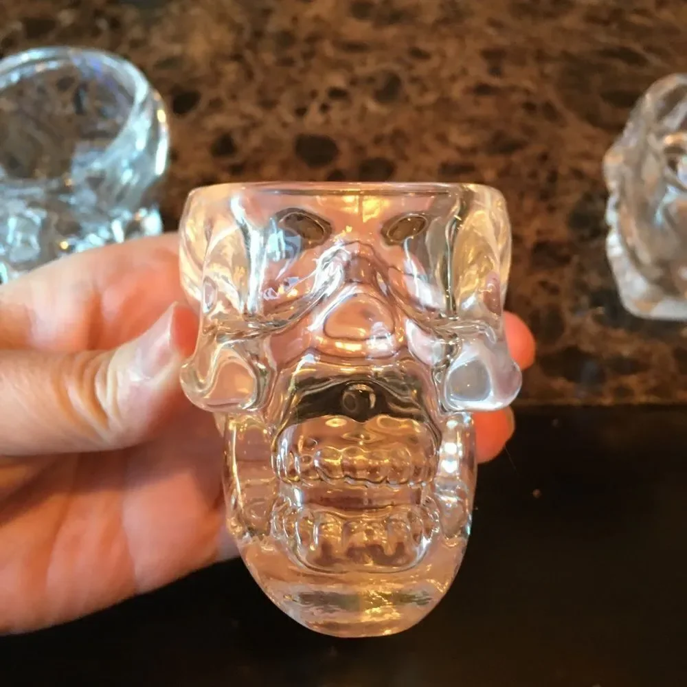 🎃- SKULL EXTRA Large Bad A** Shot Glass!!